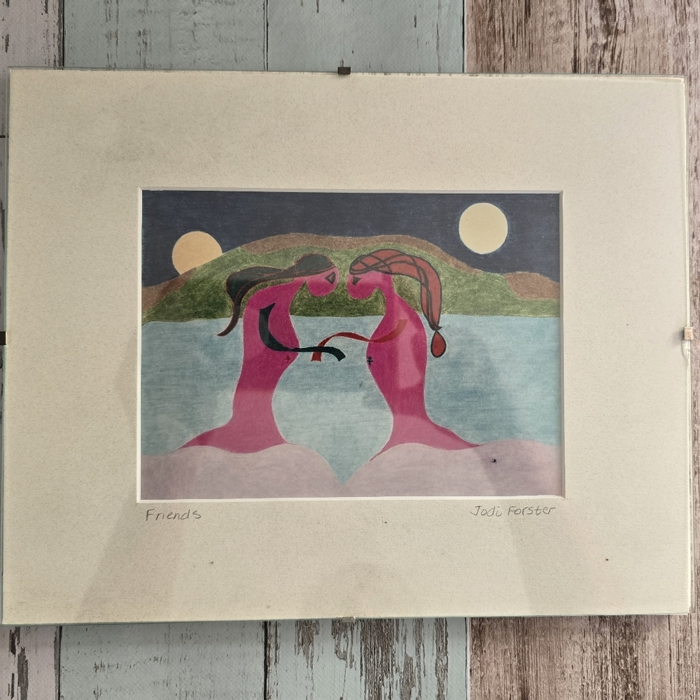 Pink Flamingo Art Print
